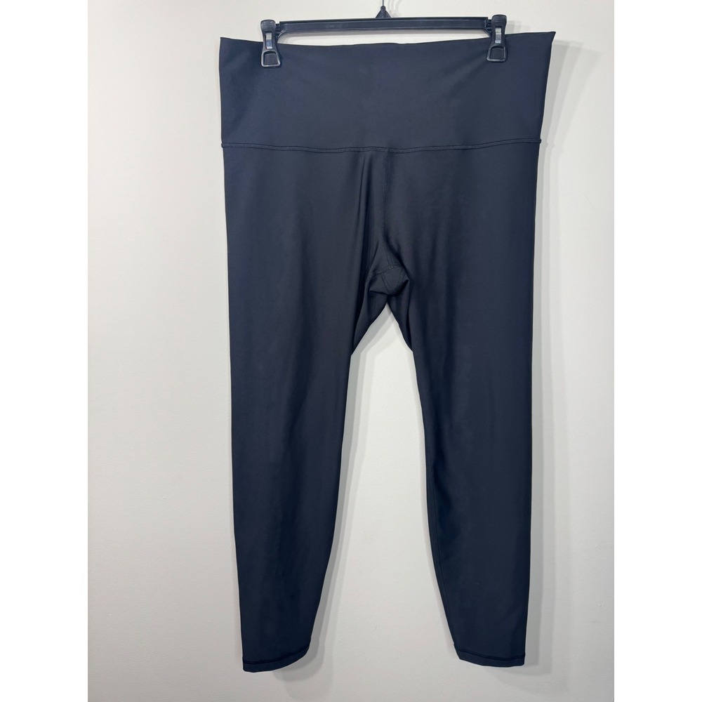 Old Navy Active Powersoft Extra High-Rise Leggings Black 2X Go-Dry Athleisure